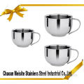 Stainless Steel Coffee cup with handle